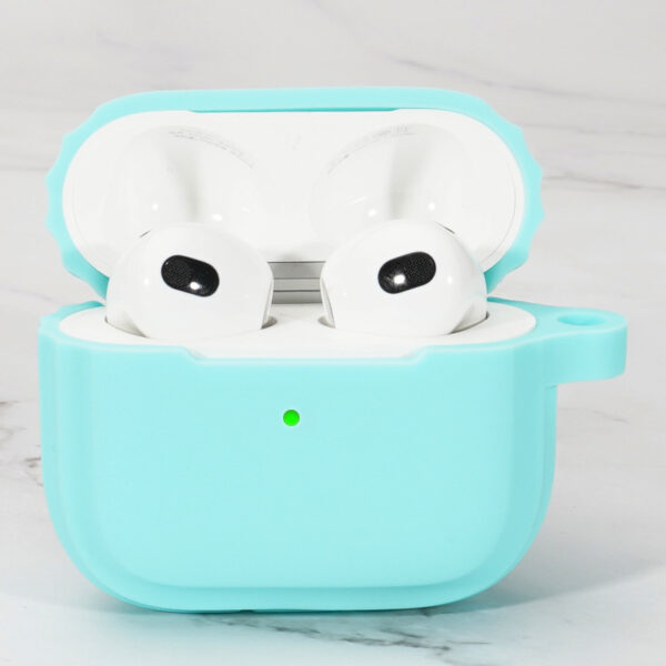 Apple Airpods Serie Kopfhörerhülle Einfarbig Mode Airpods (3rd Generation) Silikon – Bild 6