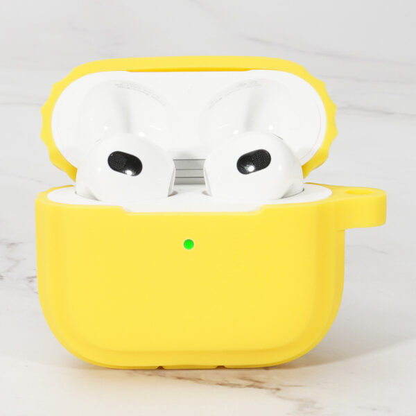 Apple Airpods Serie Kopfhörerhülle Einfarbig Mode Airpods (3rd Generation) Silikon – Bild 8