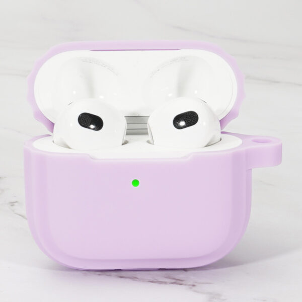 Apple Airpods Serie Kopfhörerhülle Einfarbig Mode Airpods (3rd Generation) Silikon – Bild 13