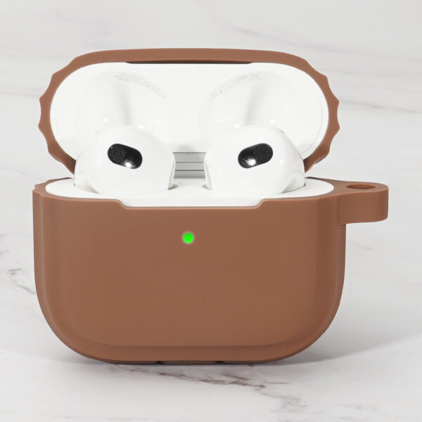 Apple Airpods Serie Kopfhörerhülle Einfarbig Mode Airpods (3rd Generation) Silikon – Bild 15