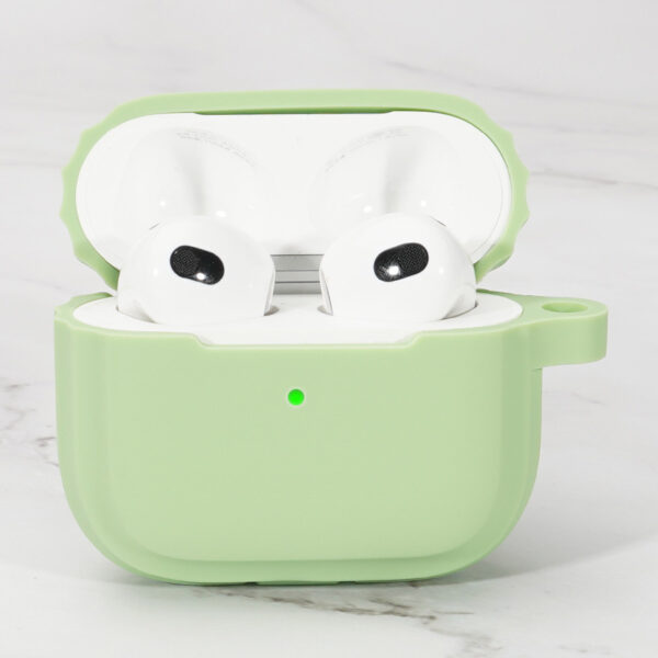 Apple Airpods Serie Kopfhörerhülle Einfarbig Mode Airpods (3rd Generation) Silikon – Bild 16