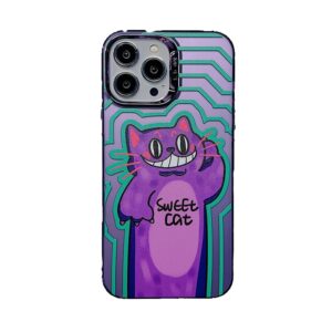 Apple iPhone 13 Serie Katze Karikatur iPhone 13 Pro Handyhülle Plastik