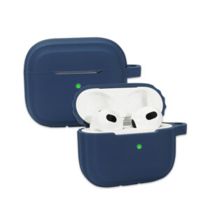 Apple Airpods Serie Kopfhörerhülle Einfarbig Mode Airpods (3rd Generation) Silikon