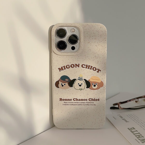 Apple iPhone 14 Serie Karikatur iPhone 14 Pro Handyhülle TPU Hund – Bild 7