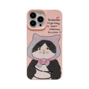 Apple iPhone 12 Serie Karikatur Katze Handyhülle TPU iPhone 12 Pro Max