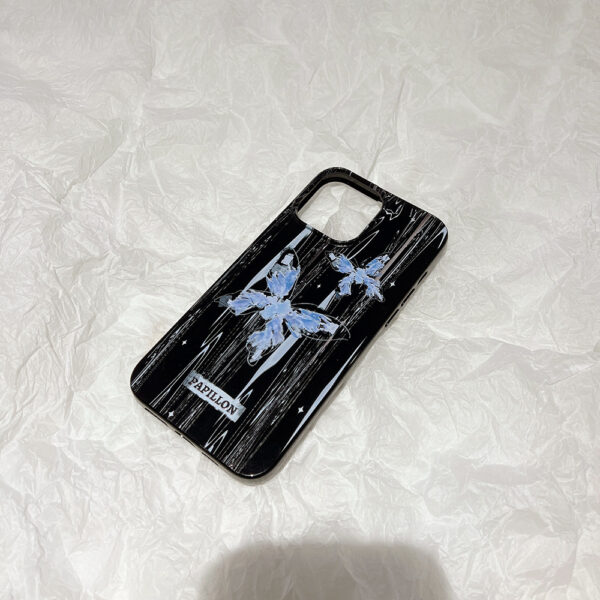 Apple iPhone 12 Serie iPhone 12 Pro Max Handyhülle TPU Mode Schmetterling – Bild 5