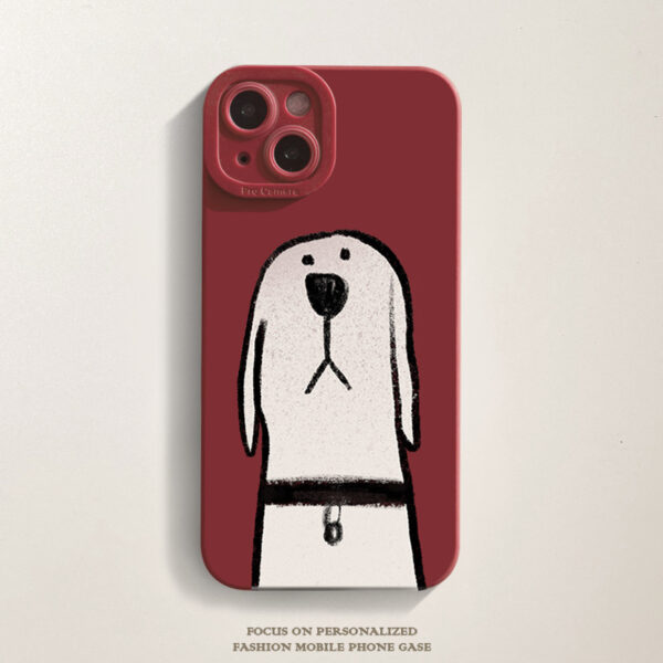 Apple iPhone 14 Serie Hund Handyhülle TPU Karikatur iPhone 14 – Bild 4