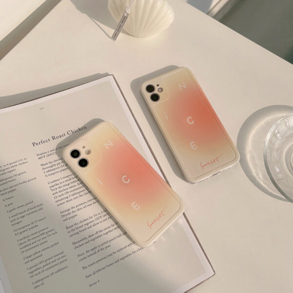 Apple iPhone 12 Serie Farbverlauf TPU Handyhülle Mode iPhone 12 Mini – Bild 4
