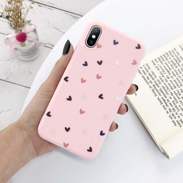 Apple iPhone X Serie Einfach Liebe iPhone Xs Max Handyhülle TPU – Bild 7