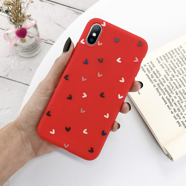 Apple iPhone X Serie Einfach Liebe iPhone Xs Max Handyhülle TPU – Bild 8