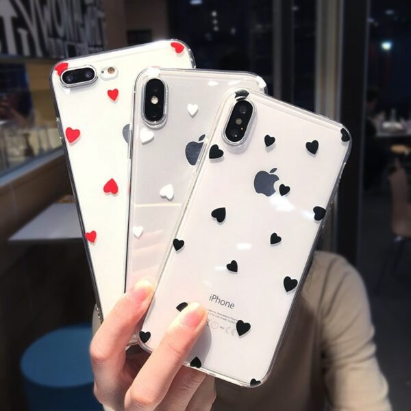 Apple iPhone 7 Serie Silikon Handyhülle iPhone 7 Plus Mode Liebe – Bild 2
