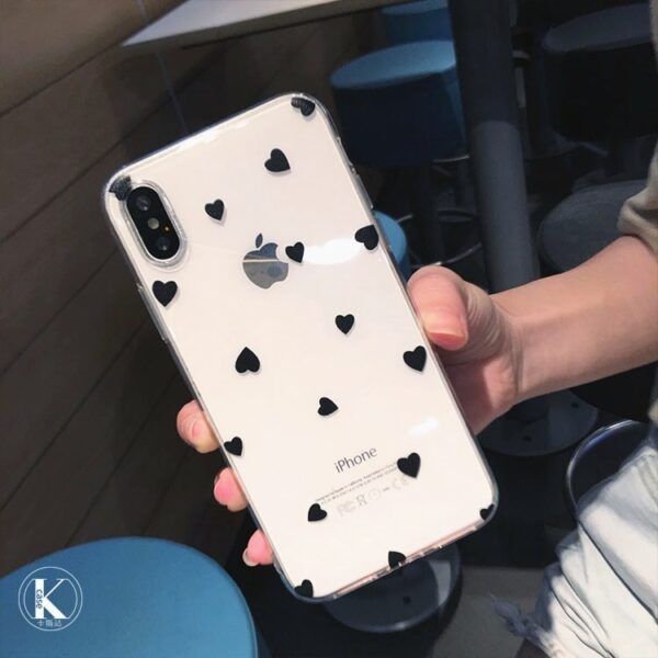 Apple iPhone 7 Serie Silikon Handyhülle iPhone 7 Plus Mode Liebe – Bild 4