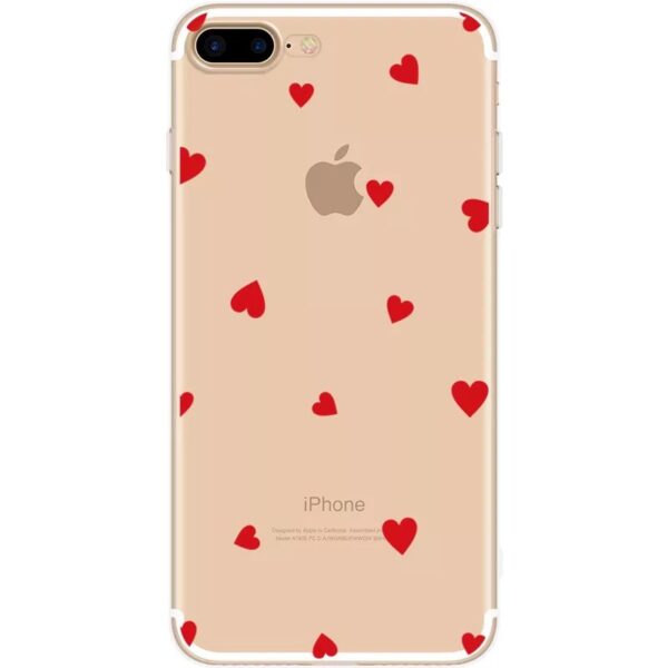 Apple iPhone 7 Serie Silikon Handyhülle iPhone 7 Plus Mode Liebe