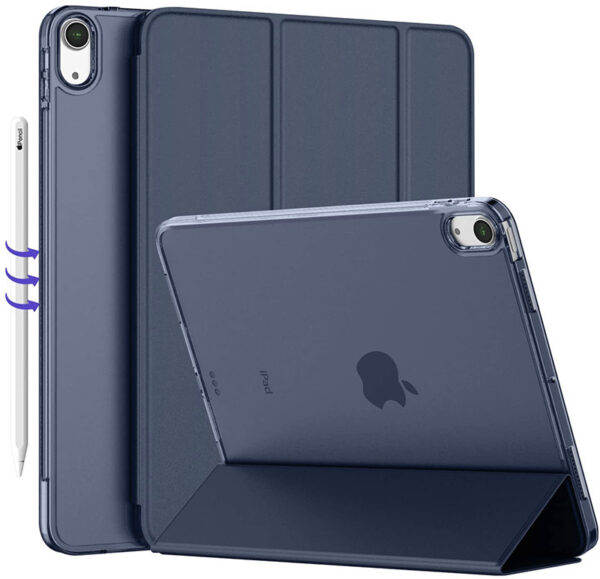 Apple iPad Serie Einfach Einfarbig Leder iPad 10.9-inch (10th Gen) Tablethülle – Bild 5
