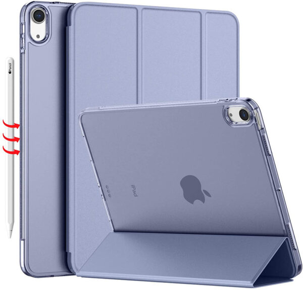 Apple iPad Serie Einfach Einfarbig Leder iPad 10.9-inch (10th Gen) Tablethülle – Bild 7