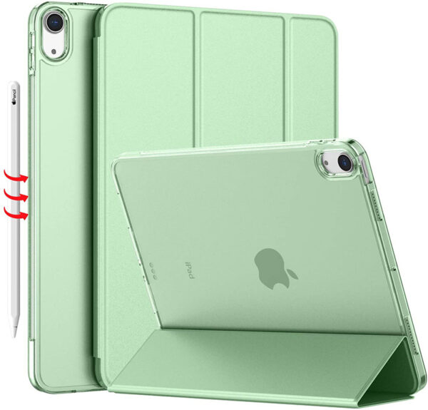 Apple iPad Serie Einfach Einfarbig Leder iPad 10.9-inch (10th Gen) Tablethülle – Bild 2