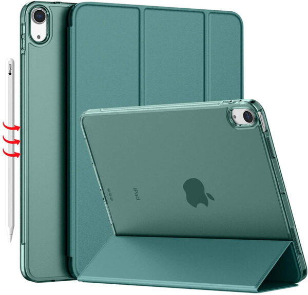 Apple iPad Serie Einfach Einfarbig Leder iPad 10.9-inch (10th Gen) Tablethülle – Bild 3