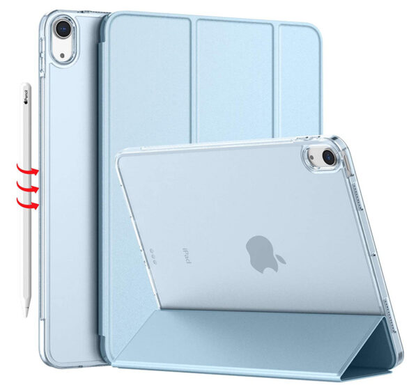 Apple iPad Serie Einfach Einfarbig Leder iPad 10.9-inch (10th Gen) Tablethülle – Bild 4