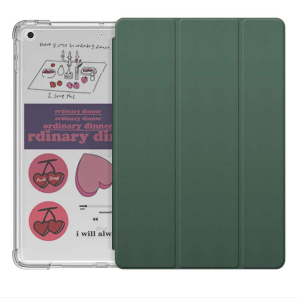 Apple iPad Serie Tablethülle iPad 10.2-inch (8th Gen) Einfarbig Mode Leder – Bild 2