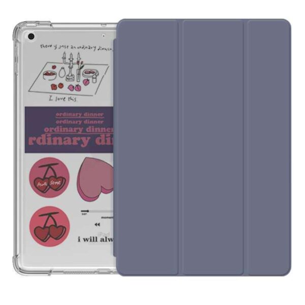 Apple iPad Serie Tablethülle iPad 10.2-inch (8th Gen) Einfarbig Mode Leder – Bild 3