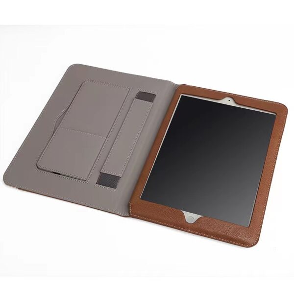 Apple iPad Serie Einfarbig Leder iPad 10.2-inch (7th Gen) Mode Tablethülle – Bild 3