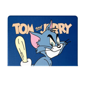 Apple iPad Serie Leder Tom Katze Karikatur iPad 9.7-inch (5th Gen) Tablethülle