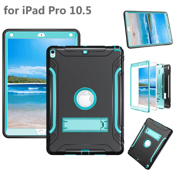Apple iPad Serie PU Tablethülle iPad Pro 10.5-inch Einfarbig Mode – Bild 3