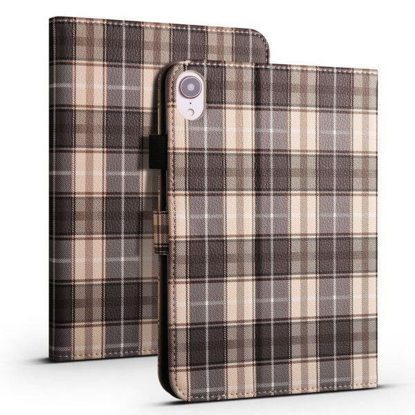 Apple iPad Serie Mode Tablethülle Plüschstoffe Kariert iPad Pro 11-inch (1st Gen) – Bild 8