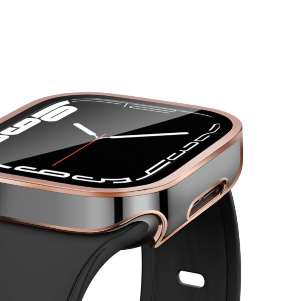 Apple Watch Serie Einfarbig Schutzhülle Für Die Uhr Apple Watch Series 4/5/6/Se (44mm) PC Mode – Bild 2