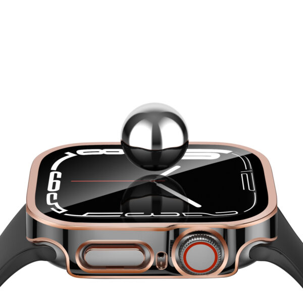 Apple Watch Serie Einfarbig Schutzhülle Für Die Uhr Apple Watch Series 4/5/6/Se (44mm) PC Mode – Bild 3