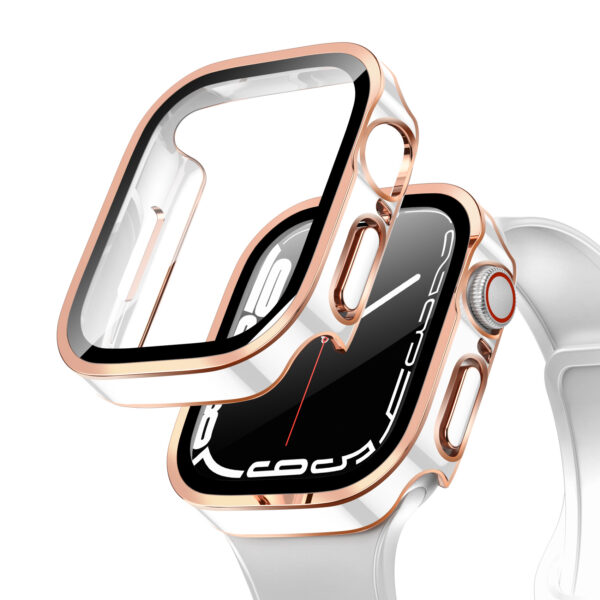 Apple Watch Serie Einfarbig Schutzhülle Für Die Uhr Apple Watch Series 4/5/6/Se (44mm) PC Mode – Bild 7