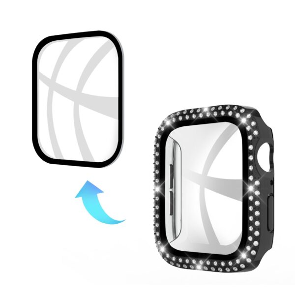 Apple Watch Serie Diamant Schutzhülle Für Die Uhr Apple Watch Series 1/2/3 (42mm) Mode – Bild 2