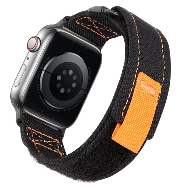Apple Watch Serie Leinwand Mode Nylon Apple Watch Ultra 1/2 (49mm) Uhrenarmband – Bild 12