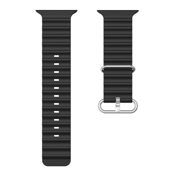 Apple Watch Serie Mode Silikon Einfarbig Uhrenarmband Apple Watch Series 7/8/9 (41mm) – Bild 4