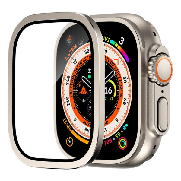 Apple Watch Serie Gehärtetes Glas Apple Watch Ultra 1/2 (49mm) Bildschirmschutz