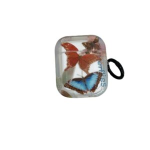 Apple Airpods Serie TPU Schmetterling Kopfhörerhülle Mode Airpods (2nd Generation)