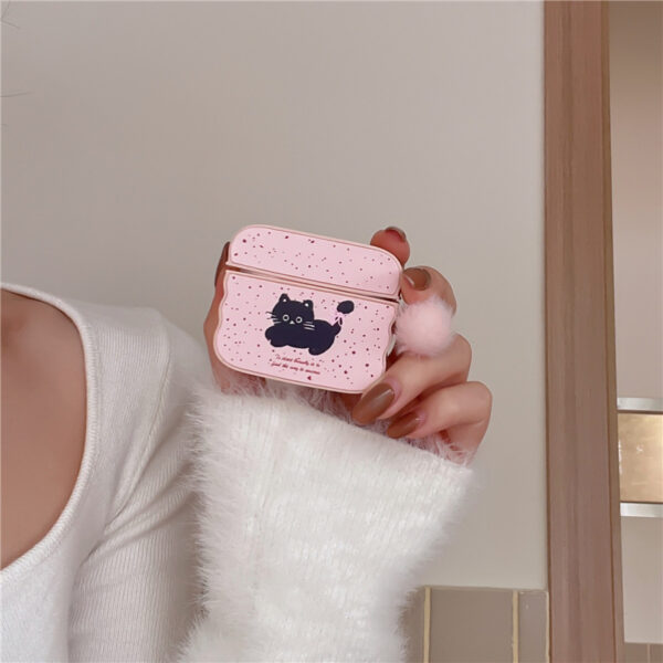 Apple Airpods Serie Katze Mode Airpods (2nd Generation) Kopfhörerhülle TPU – Bild 3