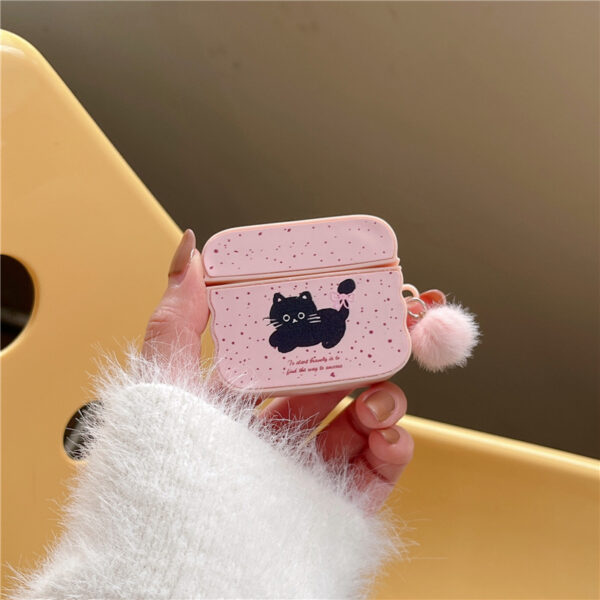 Apple Airpods Serie Katze Mode Airpods (2nd Generation) Kopfhörerhülle TPU – Bild 6
