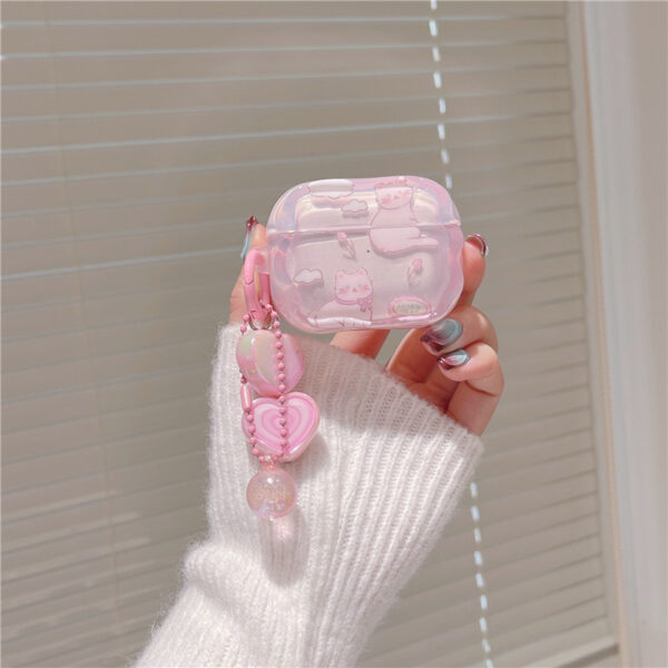 Apple Airpods Serie Katze Kopfhörerhülle Airpods (2nd Generation) Mode TPU – Bild 6