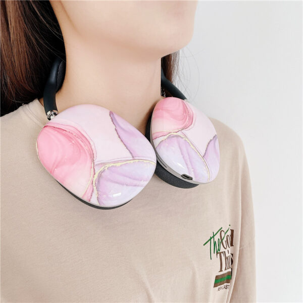 Apple Airpods Serie TPU Kopfhörerhülle Marmor Airpods Max Mode – Bild 5