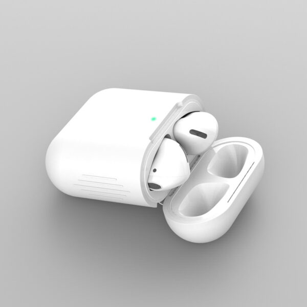 Apple AirPods Series Fashion Earphone Case Solid Color AirPods 2 Silicone – Bild 2