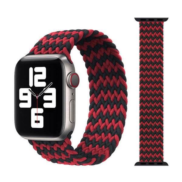 Apple Watch Serie Mode Leinwand Apple Watch 2 Uhrenarmband Geflochtenes Muster – Bild 3
