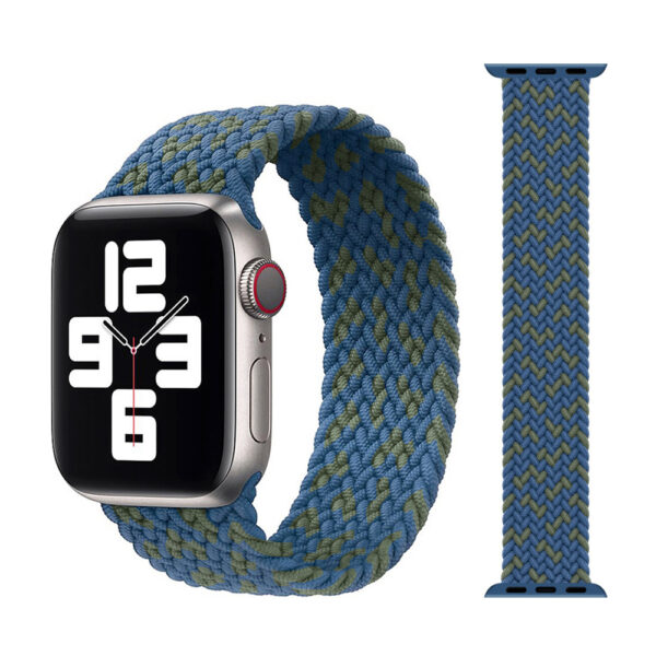 Apple Watch Serie Mode Leinwand Apple Watch 2 Uhrenarmband Geflochtenes Muster – Bild 6