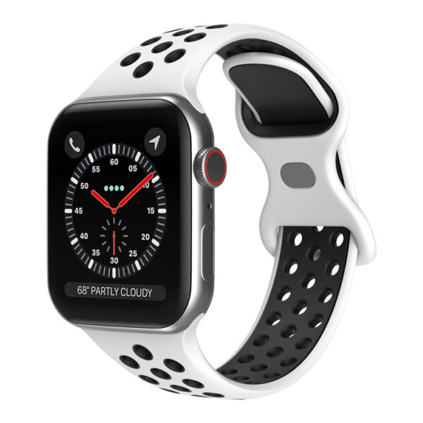 Apple Watch Serie Mode Silikon Mehrfarbig Uhrenarmband Apple Watch 3 – Bild 10