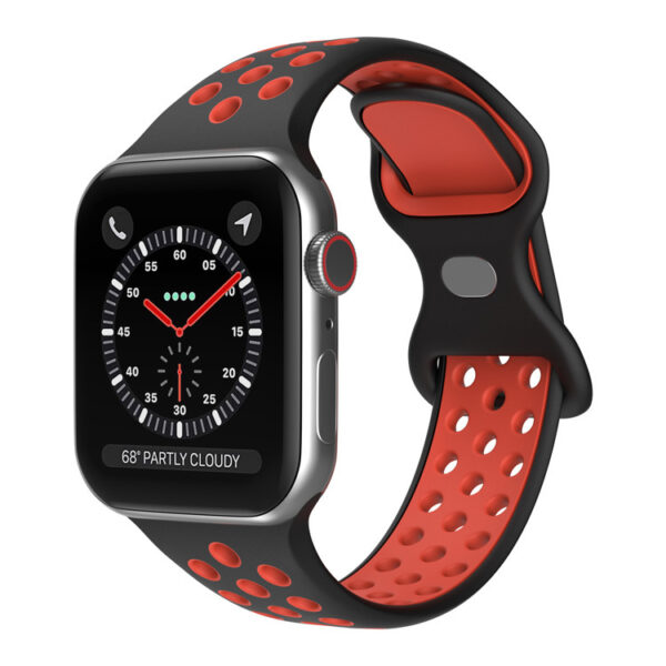 Apple Watch Serie Mode Silikon Mehrfarbig Uhrenarmband Apple Watch 3 – Bild 2