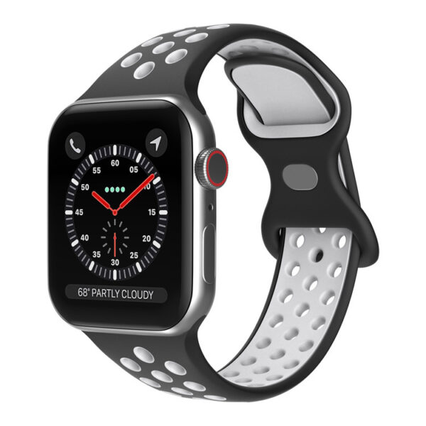 Apple Watch Serie Mode Silikon Mehrfarbig Uhrenarmband Apple Watch 3 – Bild 3