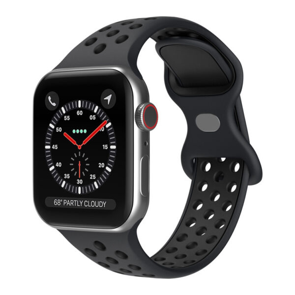 Apple Watch Serie Mode Silikon Mehrfarbig Uhrenarmband Apple Watch 3 – Bild 4