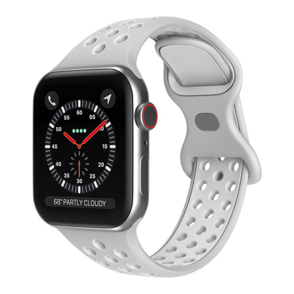 Apple Watch Serie Mode Silikon Mehrfarbig Uhrenarmband Apple Watch 3 – Bild 7