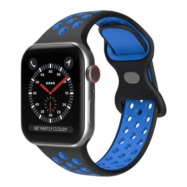 Apple Watch Serie Mode Silikon Mehrfarbig Uhrenarmband Apple Watch 3 – Bild 8